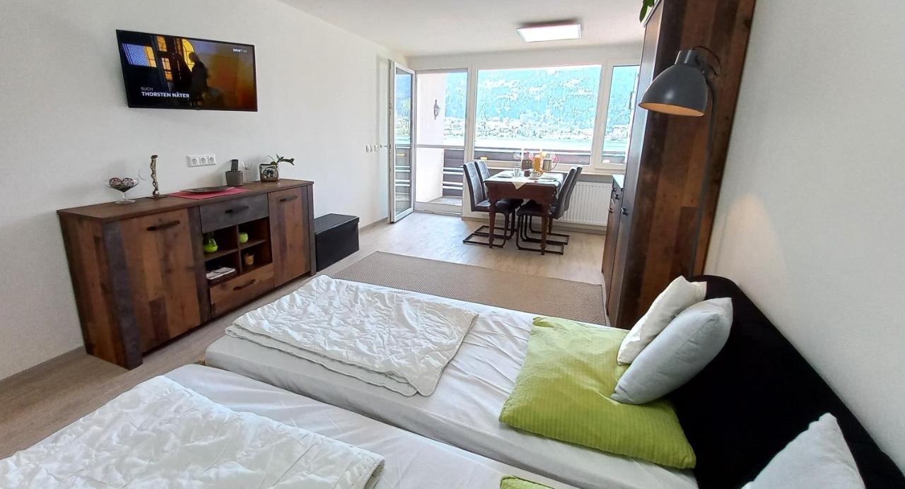 Seeblick Appartement ANNA, Haus Hänsel&Gretel direkt am Ossiachersee mit Hallenbad, Skiarena Gerlitzen Bodensdorf Exterior foto
