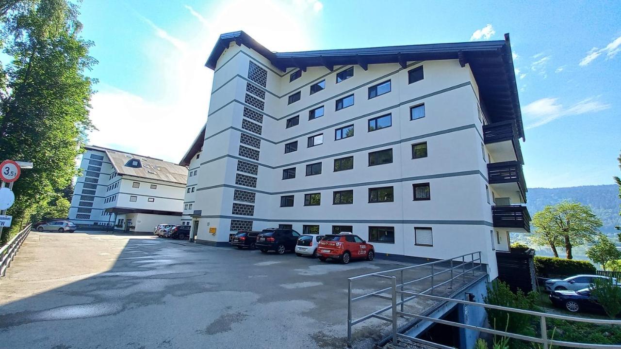 Seeblick Appartement ANNA, Haus Hänsel&Gretel direkt am Ossiachersee mit Hallenbad, Skiarena Gerlitzen Bodensdorf Exterior foto