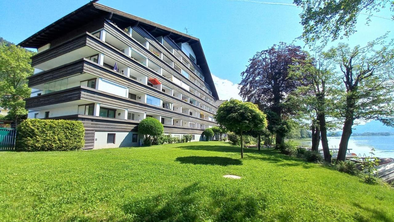 Seeblick Appartement ANNA, Haus Hänsel&Gretel direkt am Ossiachersee mit Hallenbad, Skiarena Gerlitzen Bodensdorf Exterior foto